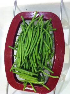 green beans_washed